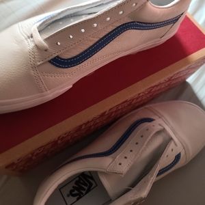 vans leather pop old skool